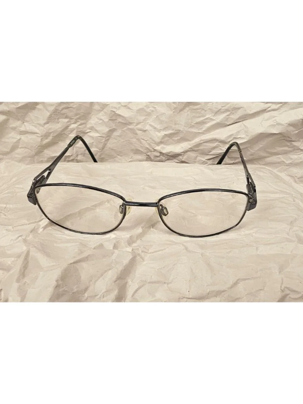 Sophia Loren Aristar AR16369 Glasses 47-16-130 Black Oval Frame Eyewear Made In